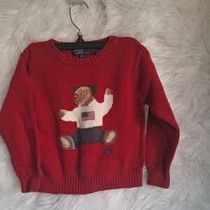Ralph Lauren Polo Red Knit Sweater